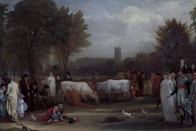 Milkmaids in St. James